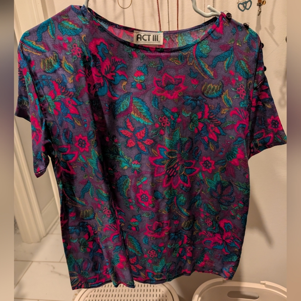 Women's Floral Top - Multicolor